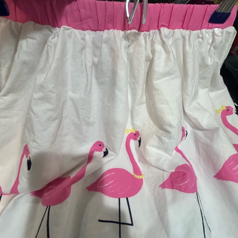Pink Flamingo Skirt